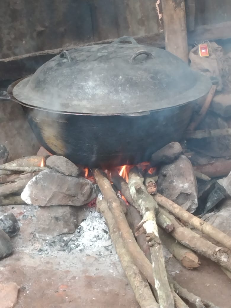 Cooking meals for the outreach
