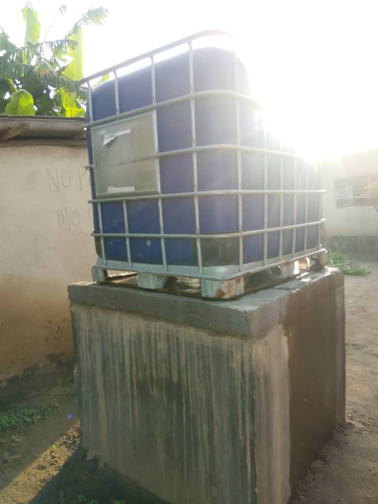 Existing water storage tank