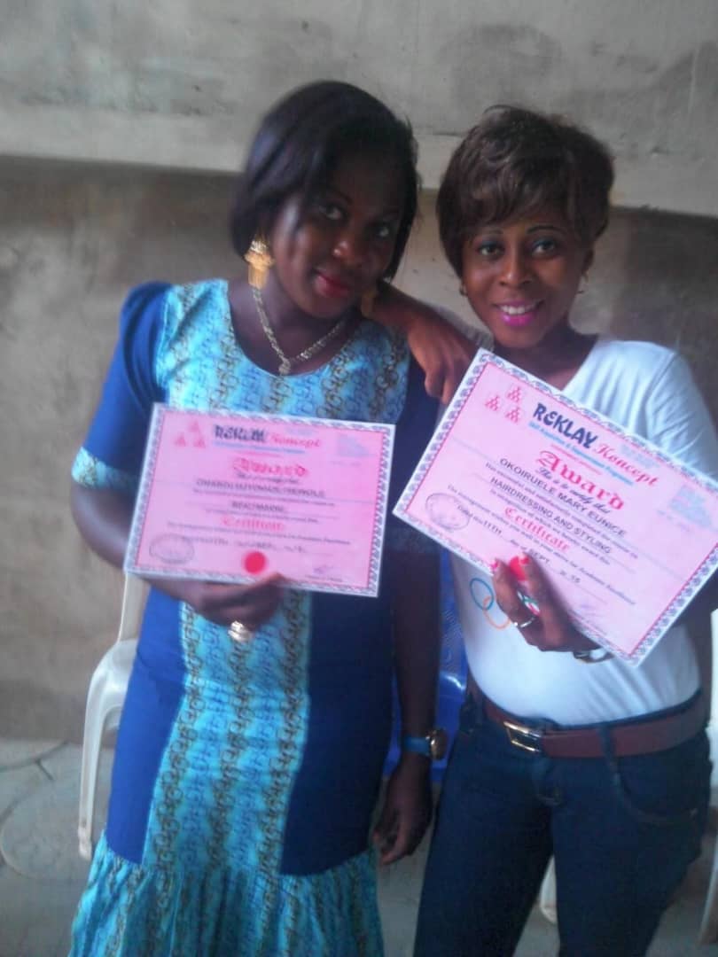 Skills program participants