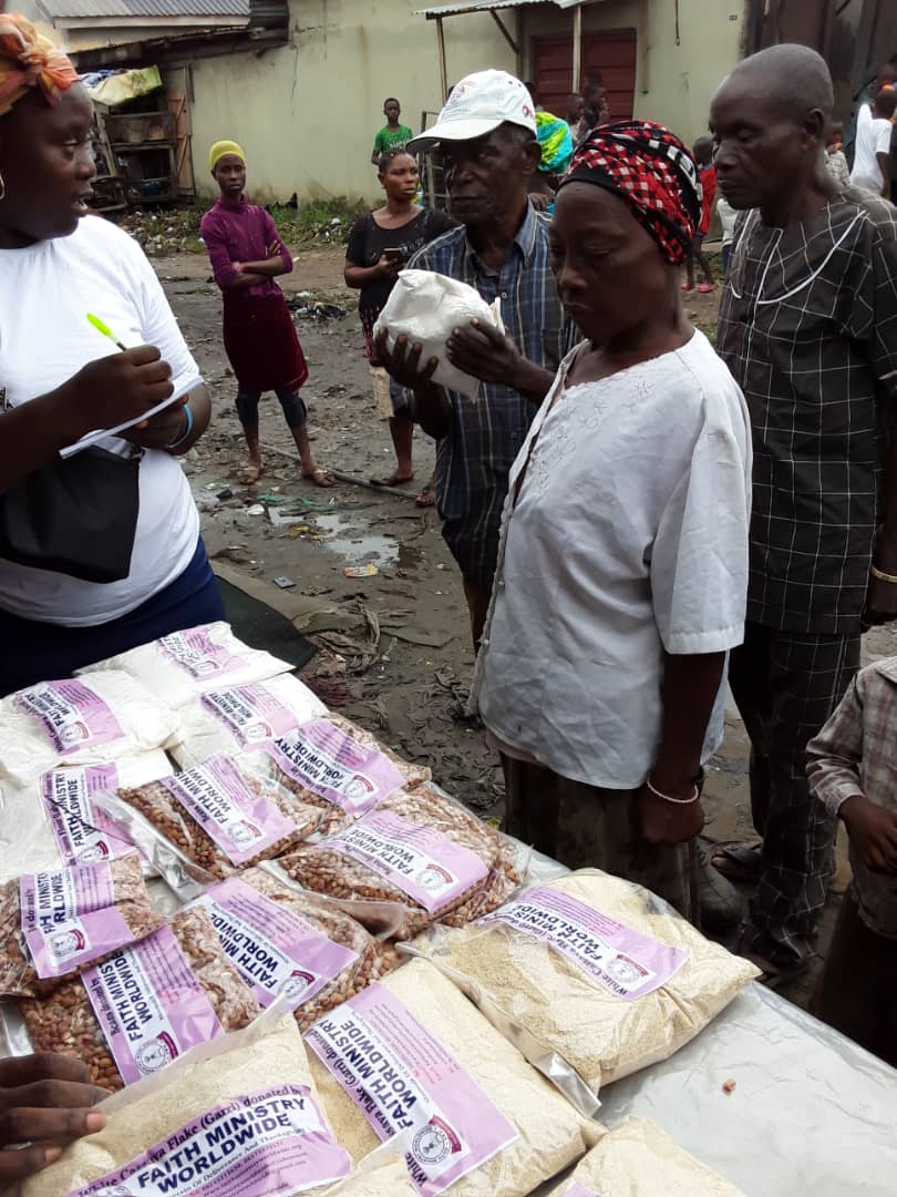 Relief distribution